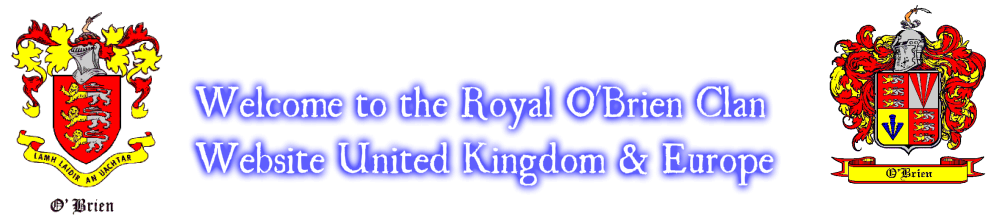 The Royal O'Brien Clan Website UK & Europe